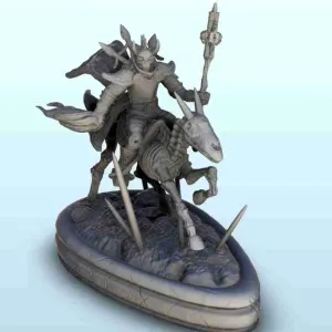 Necro horseman - figure dark miniatures warhammer