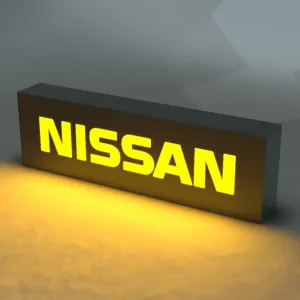 NISSAN Logo Lamp Graphic Illuminator