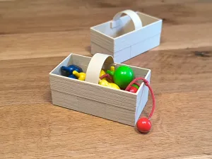 Mini Wood Chip Basket