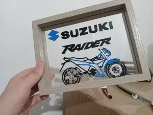 Suzuki Raider Display