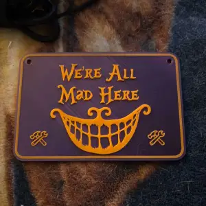 We are all Mad sign