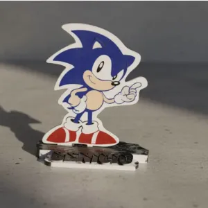 Sonic para torta o adorno