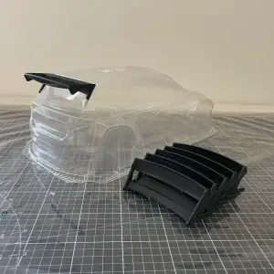 RC Car Wing #2 - Skoda Fabia Rally 2