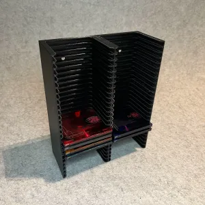 MiniDisc wall holder storage