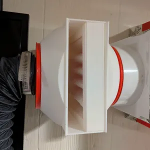 4" Inline DIY Duct Filter for 1" or 2" MERV Filters