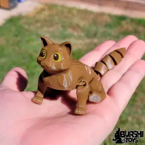 Flexi Cat (3mf included) - Print in Place - Articulated