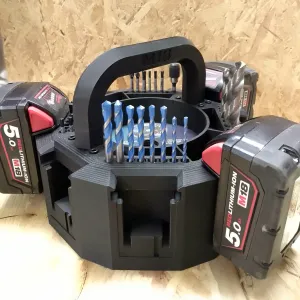 Work case Milwaukee M18 battery holder/accesories