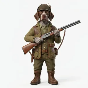 Hunter chien de chasse chasseur