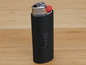 ICP Hatchetgirl Grip Click Slim Bic Lighter Sleeve