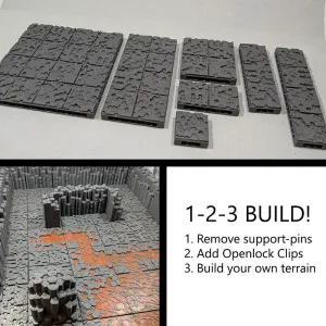 Volcanic tiles
