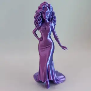 Elegant lady figure