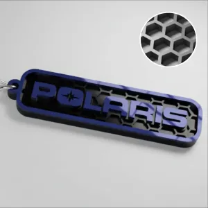 Polaris logo keychain