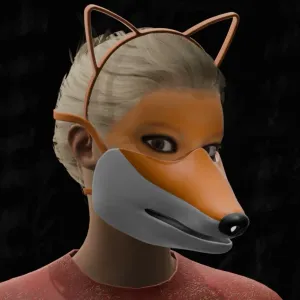 Fox Snout Mask