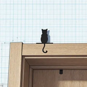 An emo cat, a decorative feline that can adorn various place