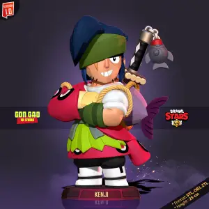 Kenji - Brawl Stars Fanart