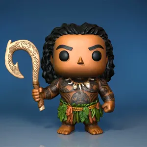 Maui Funko Style STL – Polynesian Demigod Chibi Figure
