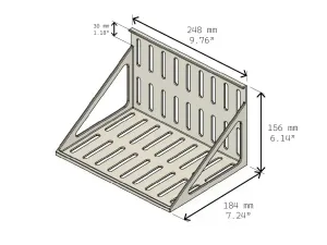 Instant Under-Shelf Kitchen Organizer | No Hardware