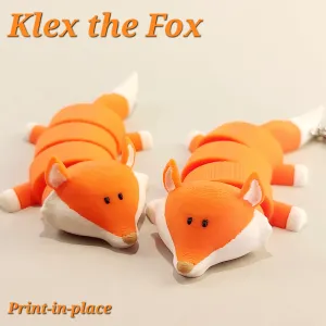 Klex the Fox (Print-in-place)