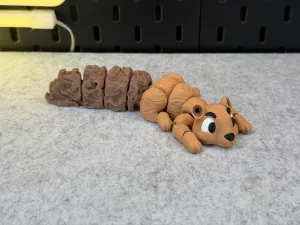 Articulated Cute Squirrel