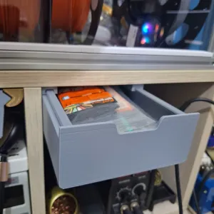 Under Desk Drawer 140mm Optimized