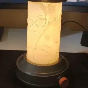 Lantern LED night light Lithophane Oil Lamp