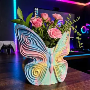 Butterfly Wing Artistic Vase | Aesthetic Flower Pot | Modern
