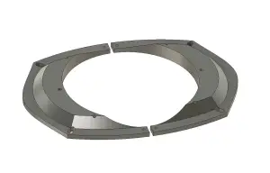 Kia Grand Carnival / Sedona VQ Series Rear Speaker Adapter