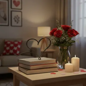 Heart love home decor