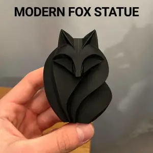 Modern Fox Statue