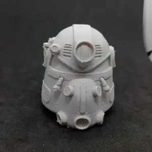 Power Armor Helmet Fallout Inspired Statue Figure