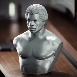 Apollo Creed Bust Rocky Movie