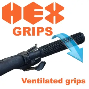 HEX grips - Ventilated bike grips