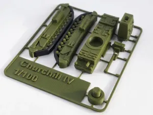 Churchill IV tank kit card