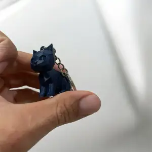 Geometric cat/Keychain