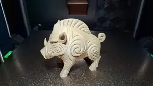 Boar - tribal decoration figurine