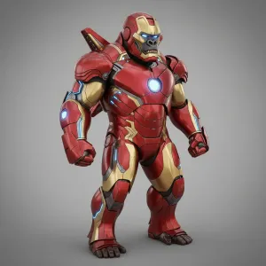 Gorille Iron Man