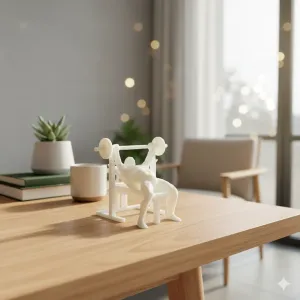 Mini Desk Gym – Decorative Bench Press Figure