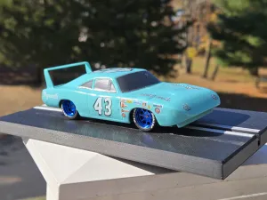 INPRIME R/C 1/32 SLOT CAR DAYTONA / SUPERBIRD and CHASSIS