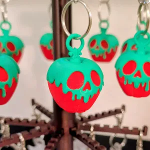 Poison Apple Keychain - No AMS