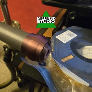 Shop Vac Hose adapter for Vacuum Bags for Spools of Filament