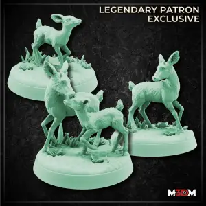 Deer Family (3 Models)