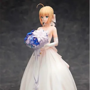 Saber - Fate/Stay Night - wedding dress anime