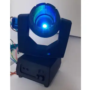 Mini projecteur à tête mobile