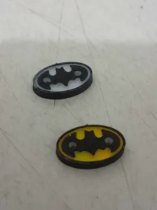 Batman clothes button
