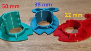 Pool pipe support (33/39/42mm) 3 heights by ByQu