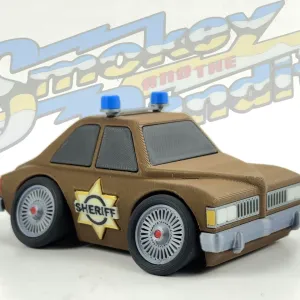 Tooned 1977 Pontiac LeMans (Smokey and the Bandit)