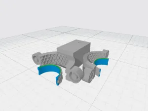 Magnetic bearing Stand for MaxFlyer spinning Wheel
