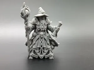 Gravebound Lich Necromancer - RPG Fantasy DnD