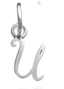KEYCHAIN LETTER U 8cm
