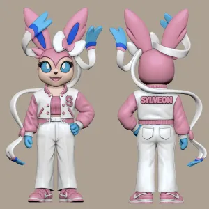 Sylveon – Urban Vibes (Multipart / No AMS / 3MF)